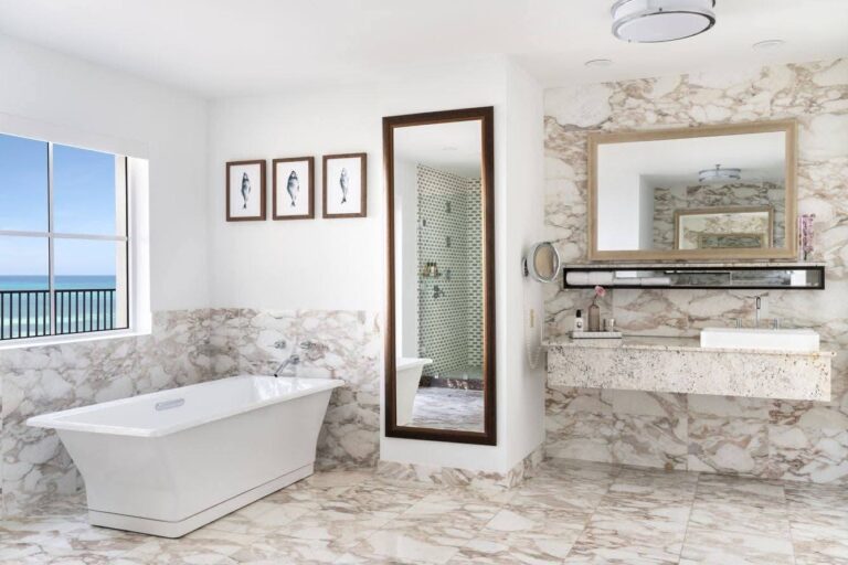 Bathroom at Ritz-Carlton in Aruba